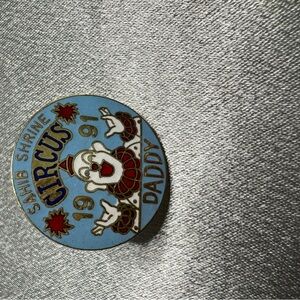 Vintage Circus Clown Pin